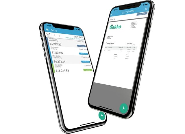 Nieuwe app van Gekko vereenvoudigt facturatie voor 80.000 zzp’ers