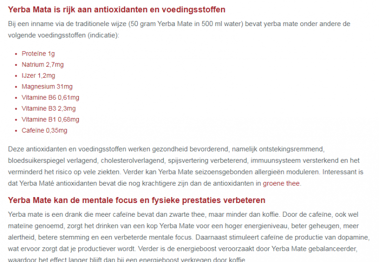 SEO-case subheaders gebruiken.