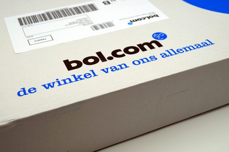 Foto van een Bol.com-pakketje.
