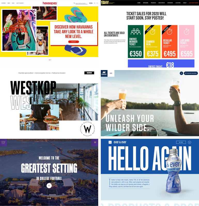 Online designtrends: condensed caps.