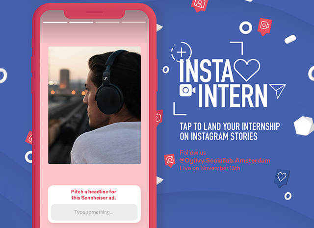 Ogilvy Social.Lab werft jong talent via Instagram Stories