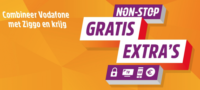 De bundel van Vodafone en Ziggo, een van de verdienmodellen.