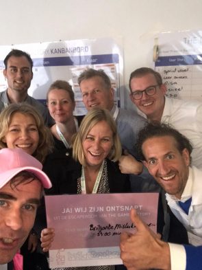 Foto gemaakt in de Agile Escape Room