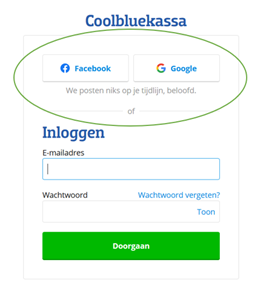 Voorbeeld afrekenen Coolblue