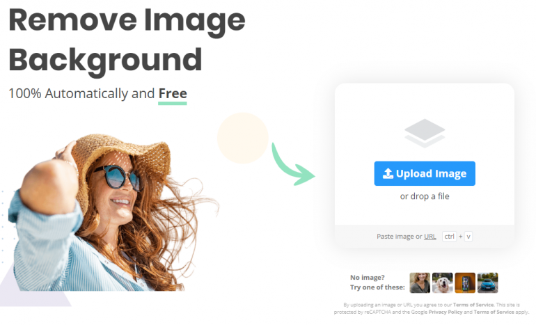 Screenshot van Remove Image Background.