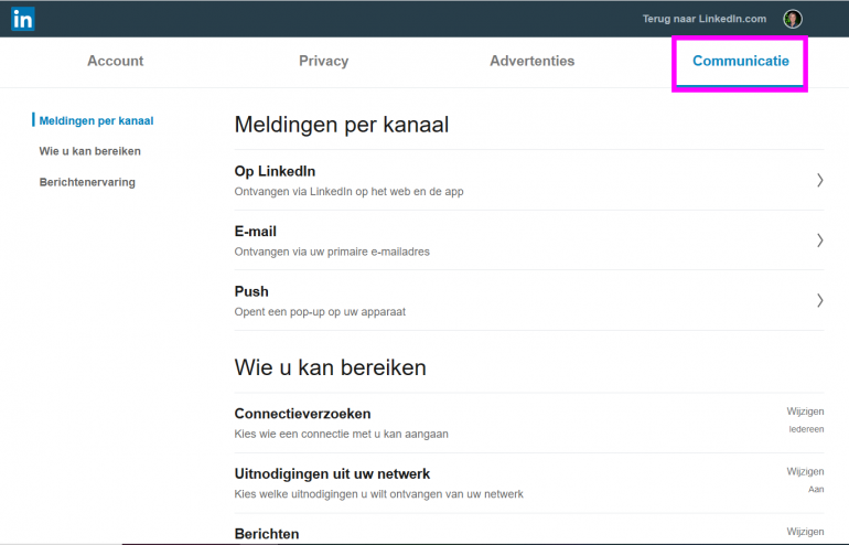 communicatie.