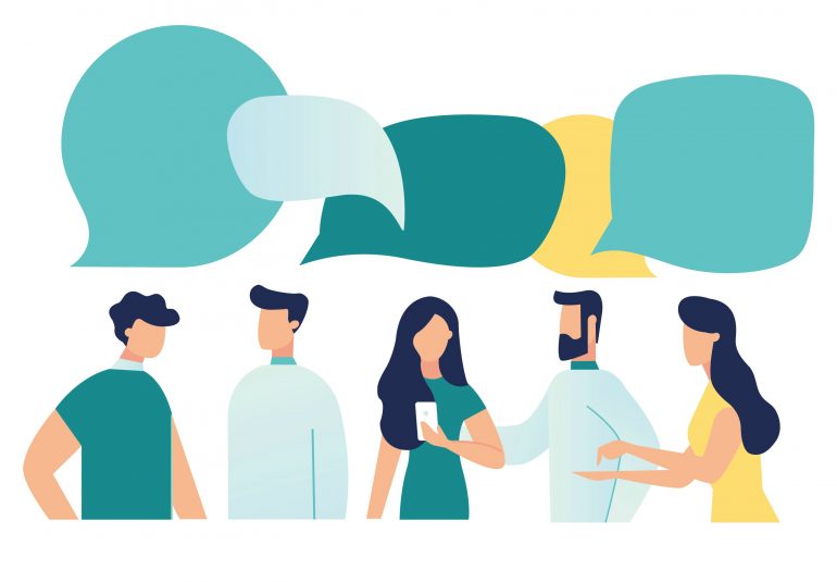 Een visual van designcommunities.