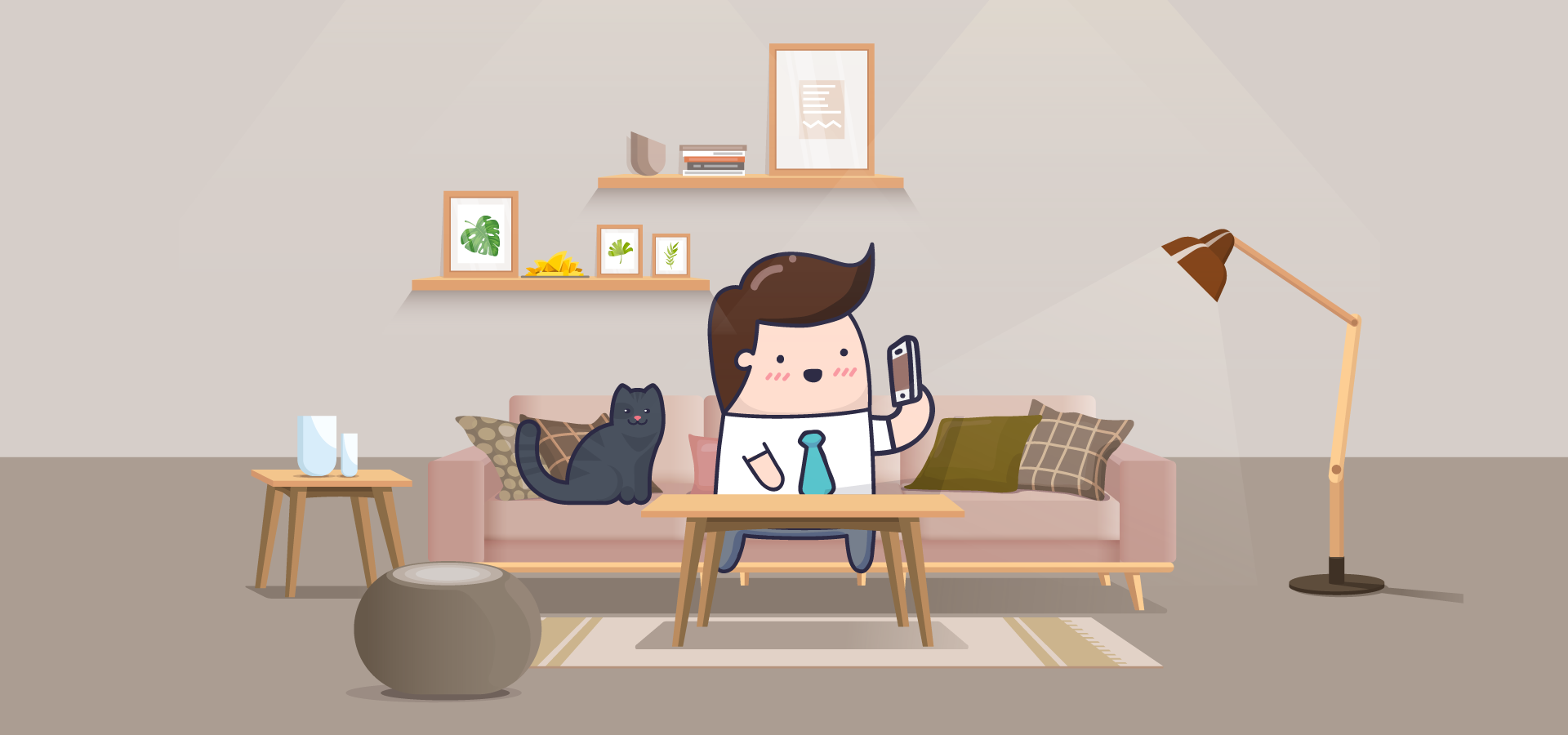 Illustratie bij punt 1. Mobiel blijft (opper)machtig.