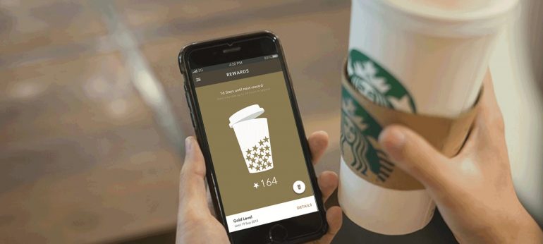 omnichannel-marketing van Starbucks.