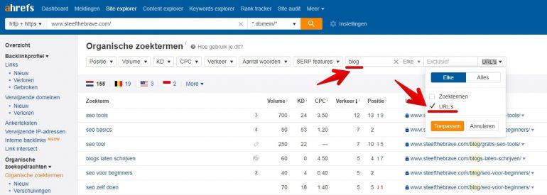 SEO ideeen bedenken