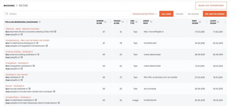 Backlink SEO tool