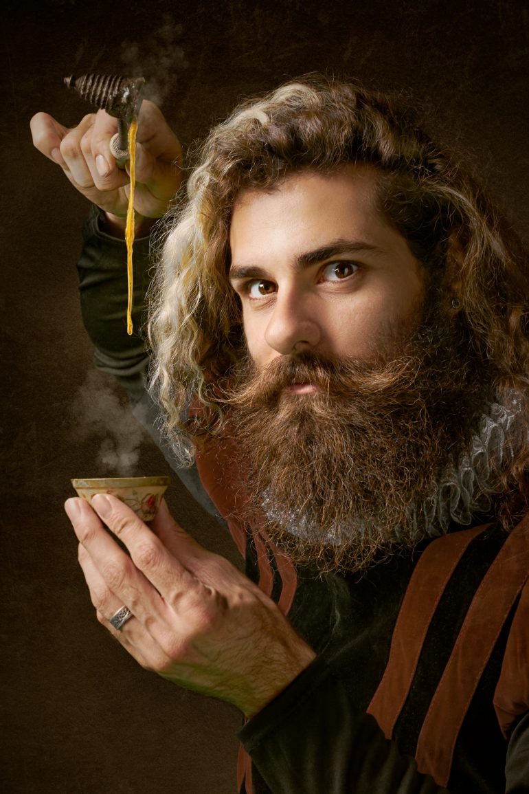 Afbeelding die past bij het onderwerp alchemie.