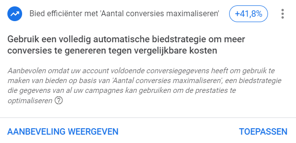 Conversies Google Ads
