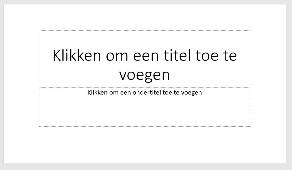 Lege slide. 