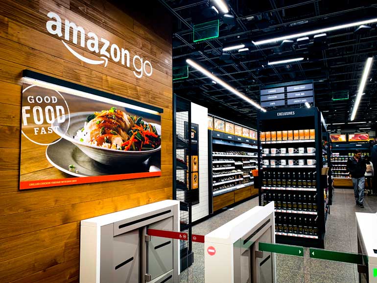 Amazon Go winkel.