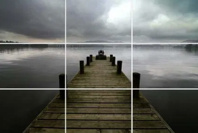 horizon in afbeelding raster