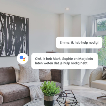 Smart speakers om ouderen aangesloten te houden. Juist nú!