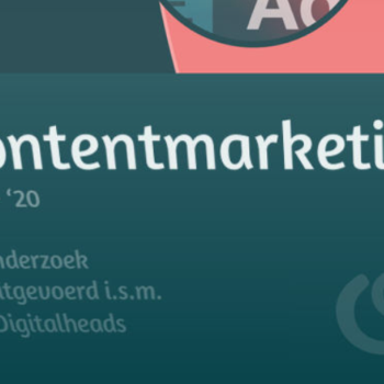 Contentmarketing in 2020 nog steeds in de kinderschoenen