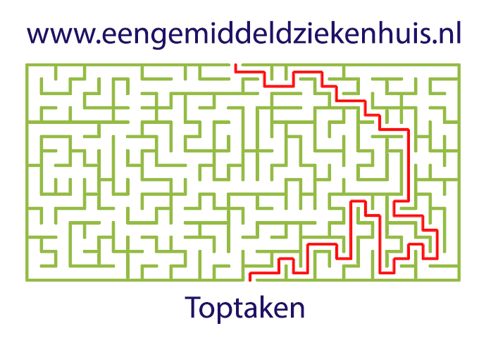toptaken ziekenhuiswebsites