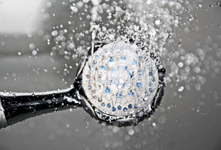 Koude douche.