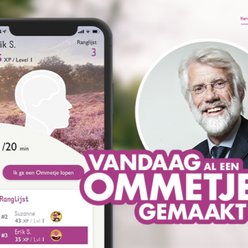 Erik Scherder en Hersenstichting laten heel Nederland bewegen tijdens coronacrisis