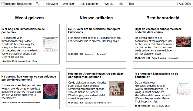 Nieuw en onafhankelijk nieuwsplatform Wemakethenews.nl is live!