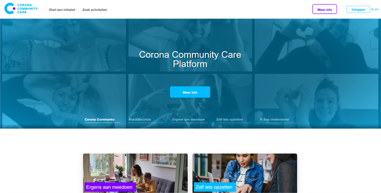 Corona community care platform.