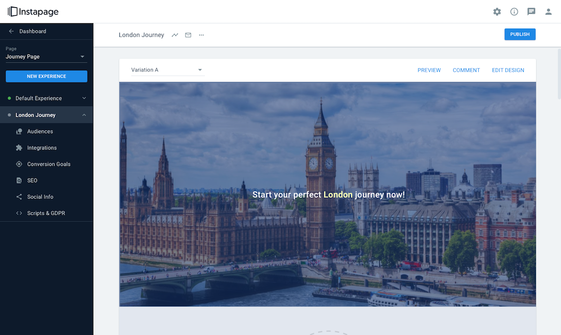 Dynamic Content Instapage