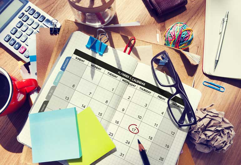 Content kalender maken.