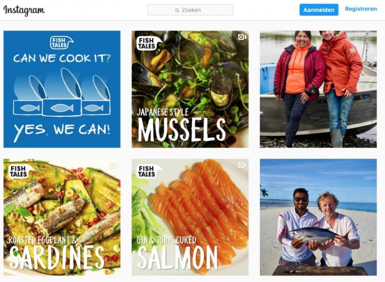 contentplatform storytelling Fish Tales