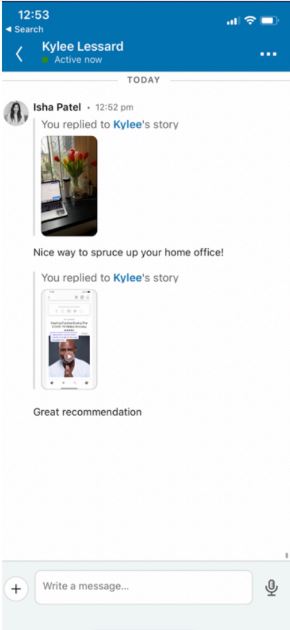 LinkedIn Stories