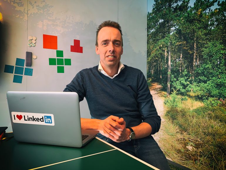 Jorrit Drieënhuizen van Centraal Beheer die zorgt voor interne ambassadeurs.