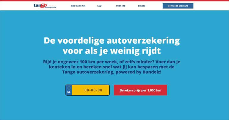 Tango autoverzekering