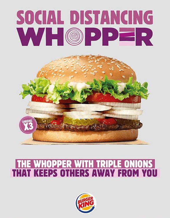 De marketingcampagne van Burger King.