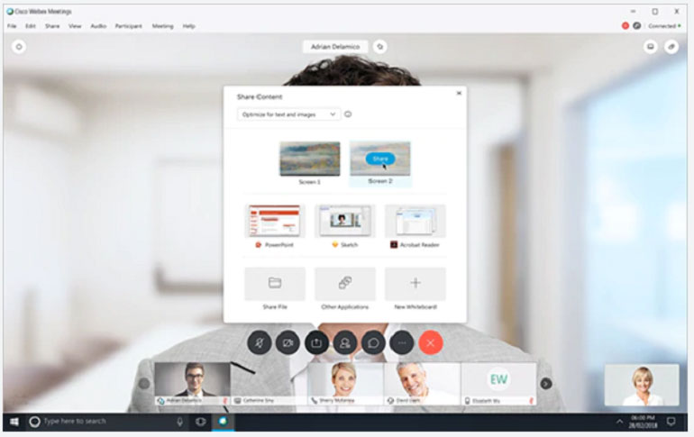 Cisco WebEx.