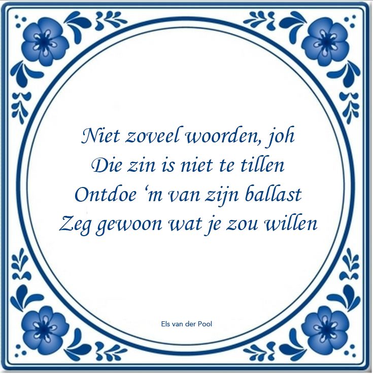 Tegeltjeswijsheid