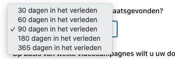 Dagen in het verleden interactie video linkedin