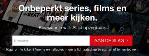 UX-writing voorbeeld Netflix