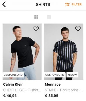 Sponsoring in apps