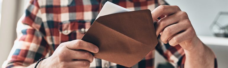 nieuwsbrief e-mail envelop