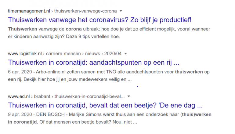 Google voor een tijdloos verhaal.