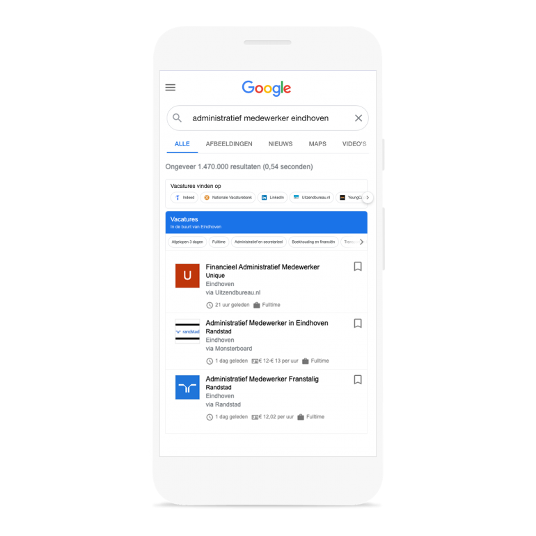 google for jobs