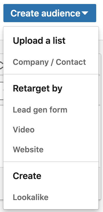 linkedin audience matches adverteren