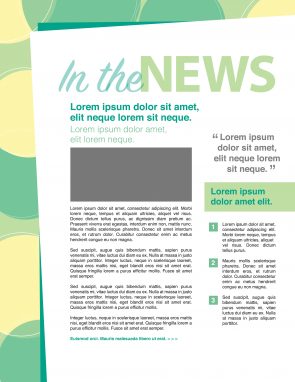 Nieuwsbrief lay-out