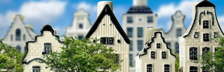 Miniatuurhuisjes KLM