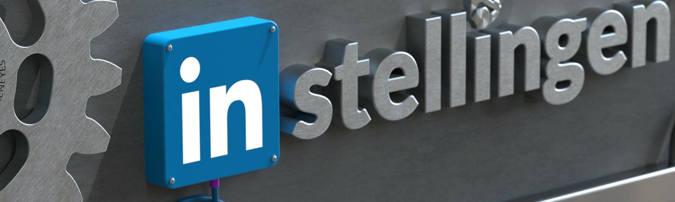 LinkedIn instellingen header