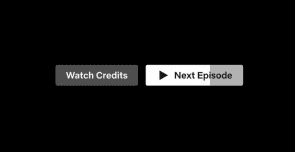 Voorbeeld van nudging in Netflix app: automatisch verder kijken