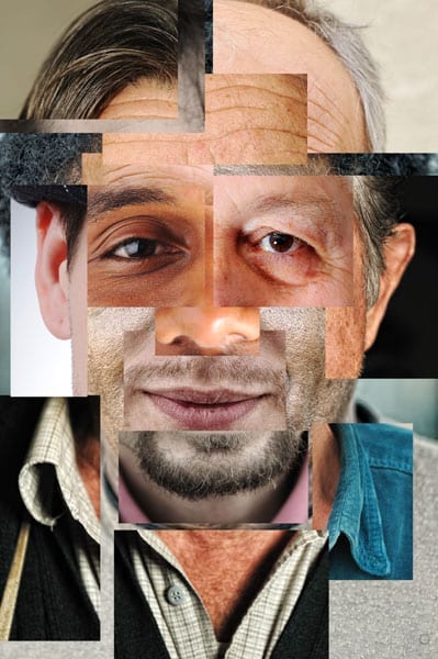 Collage van verschillende mannen.