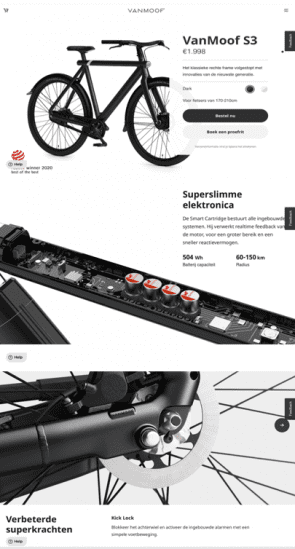 VanMoof productbeschrijving