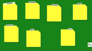 Online trainen - Post it